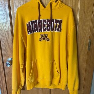 Minnesota Gophers Yellow Hoodie